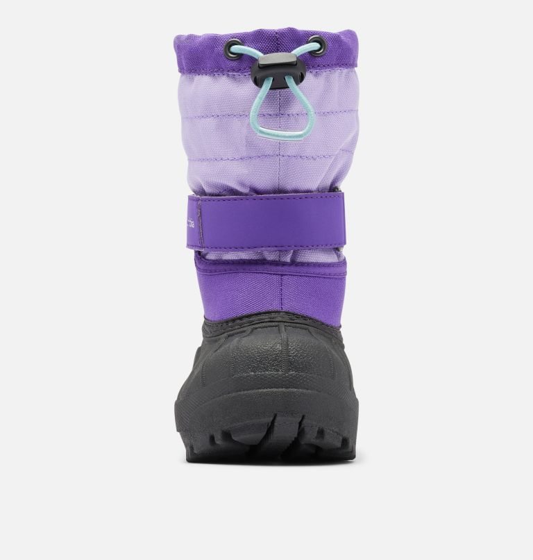 Kids' Columbia Powderbug Plus II Snow Boots Lavender | CA-U458A