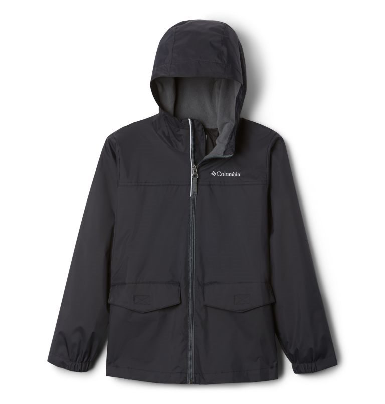 Kids\' Columbia Rain-Zilla Jackets Black | CA-AL036