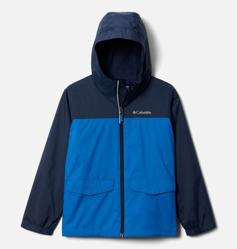 Kids\' Columbia Rain-Zilla Jackets Navy | CA-X613C