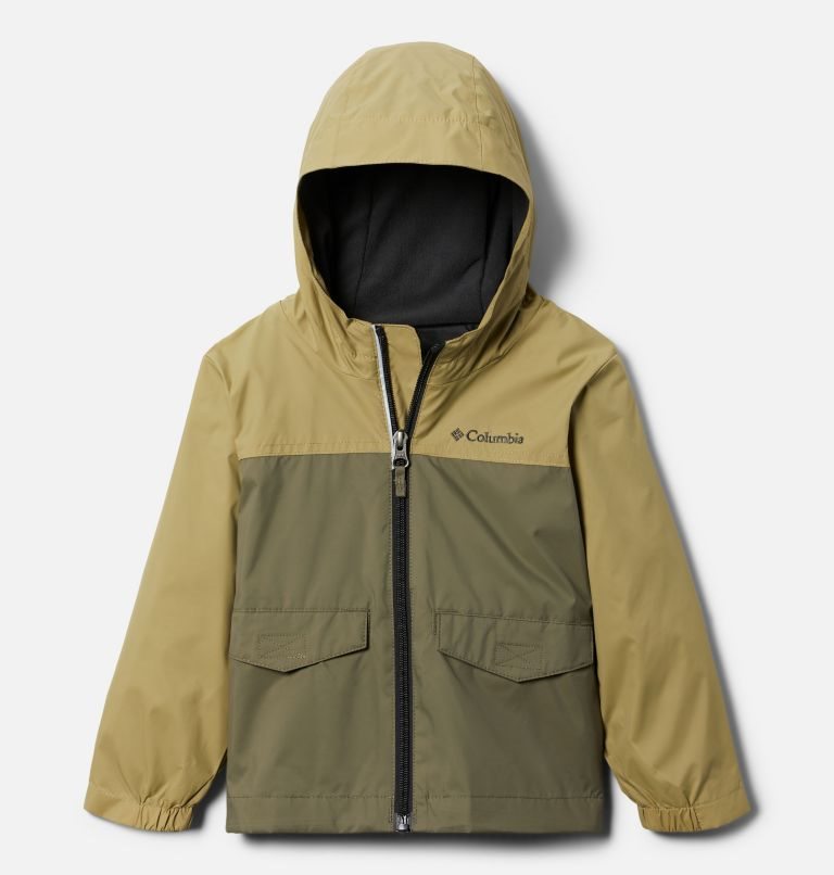 Kids\' Columbia Rain-Zilla Jackets Olive | CA-G6538