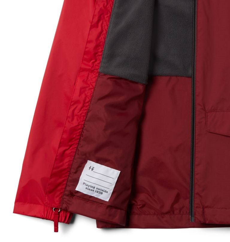 Kids' Columbia Rain-Zilla Jackets Red | CA-TL314