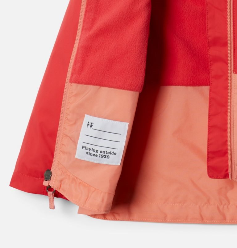 Kids' Columbia Rain-Zilla Jackets Red / Coral | CA-W0A53