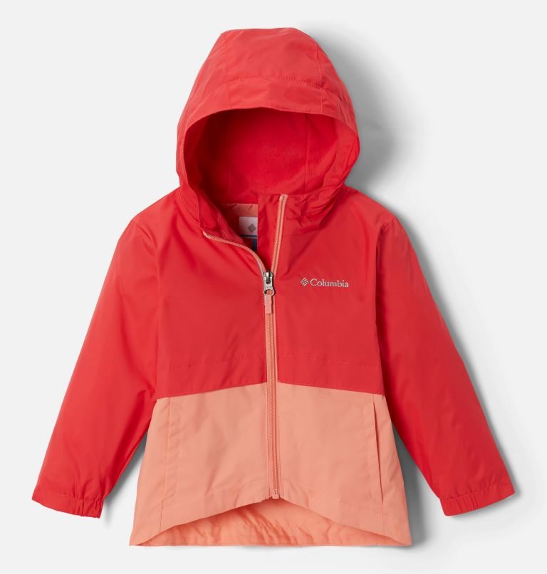 Kids\' Columbia Rain-Zilla Jackets Red / Coral | CA-W0A53