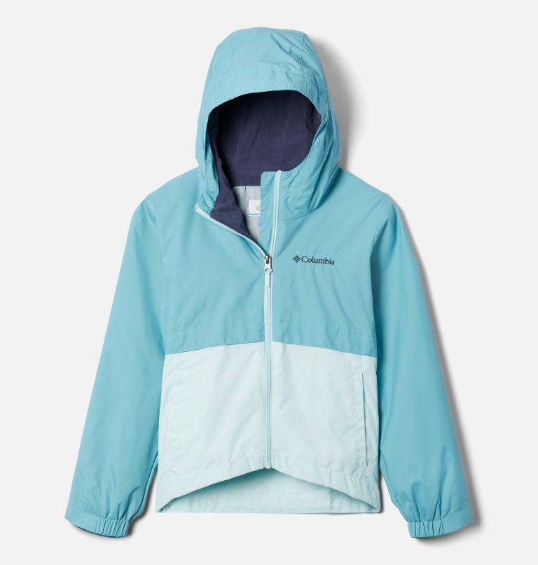 Kids\' Columbia Rain-Zilla Jackets Turquoise | CA-BC360