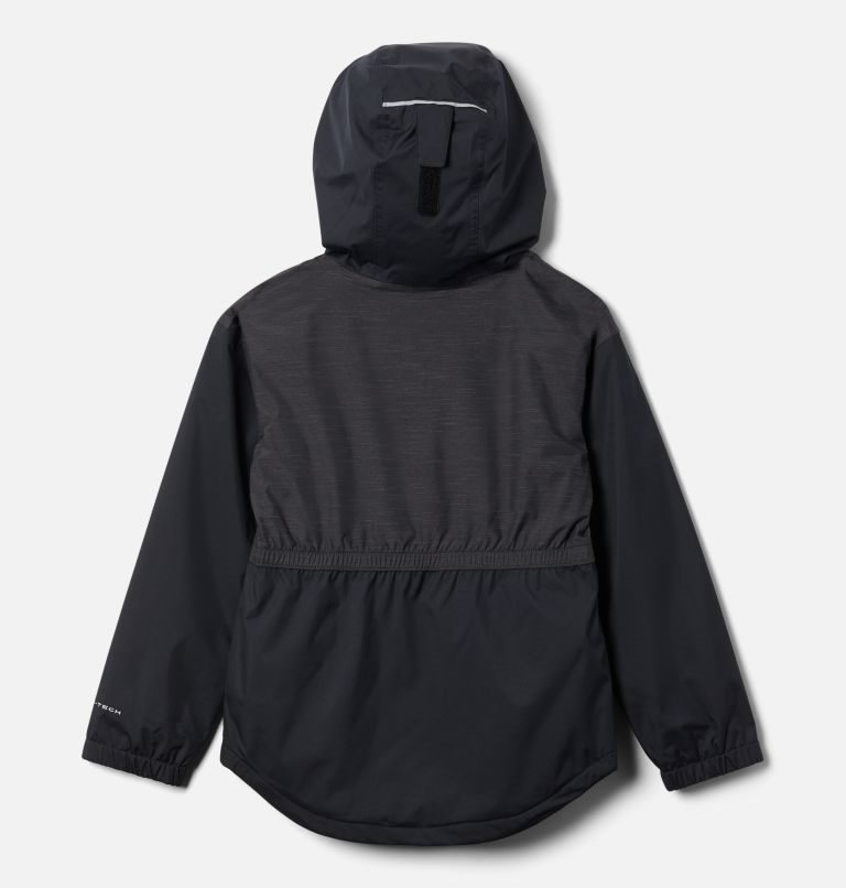 Kids' Columbia Rainy Trails Lined Fleece Jackets Black | CA-W4LA5