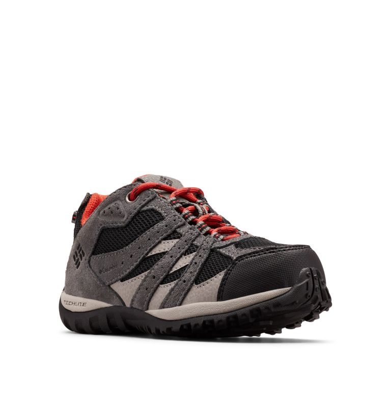 Kids' Columbia Redmond Waterproof Sneakers Dark Grey | CA-C16LC