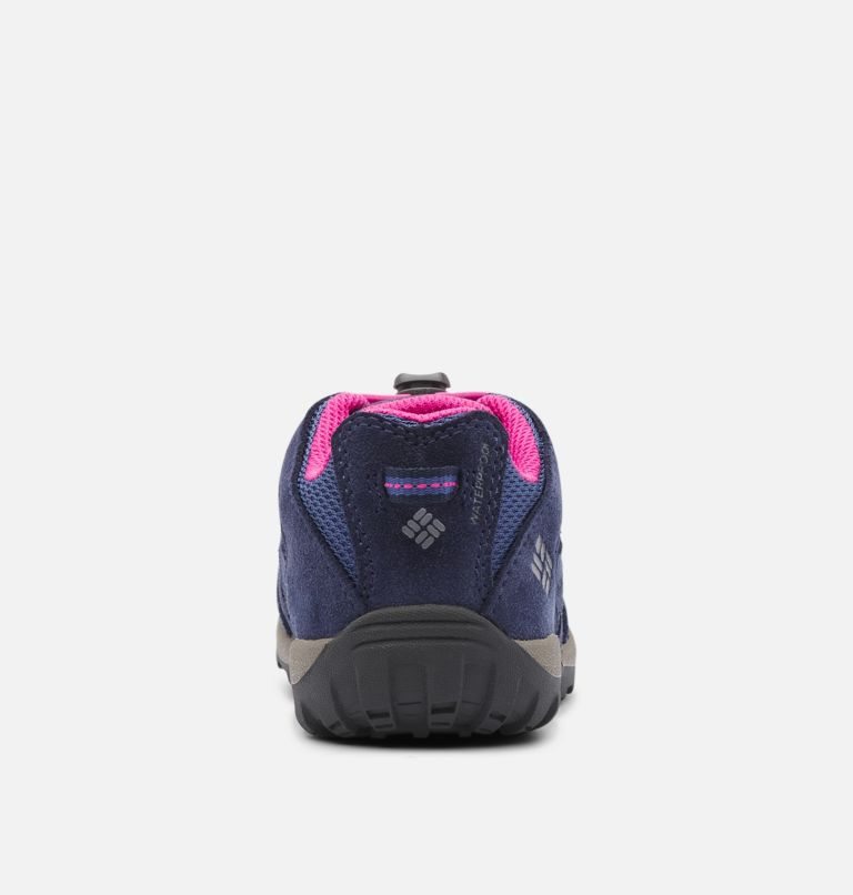 Kids' Columbia Redmond Waterproof Sneakers Navy | CA-Q16C5