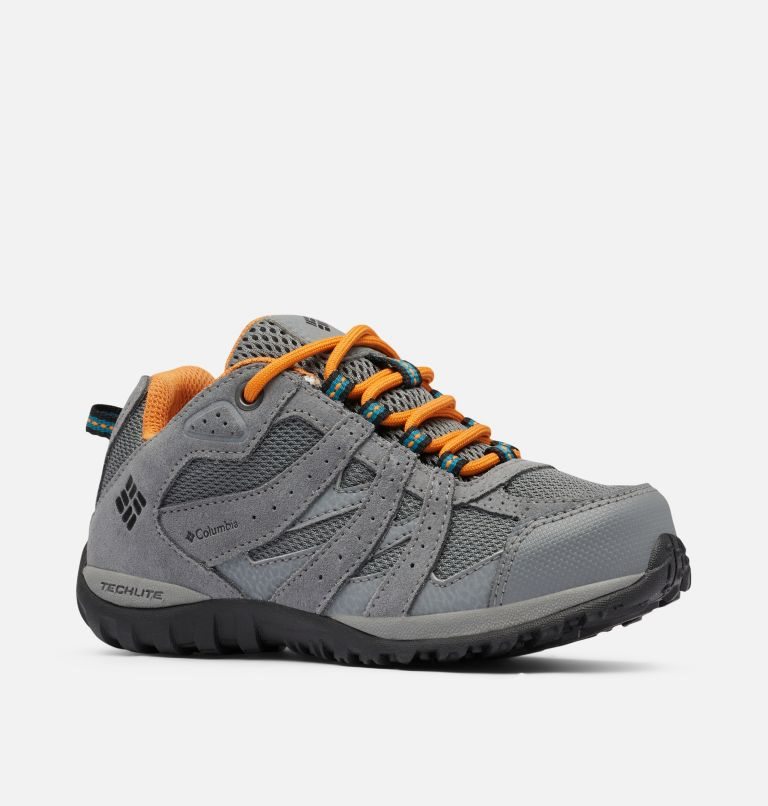 Kids' Columbia Redmond Waterproof Sneakers Light Grey | CA-R4L06