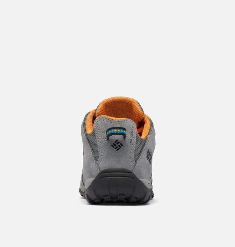 Kids' Columbia Redmond Waterproof Sneakers Light Grey | CA-R4L06