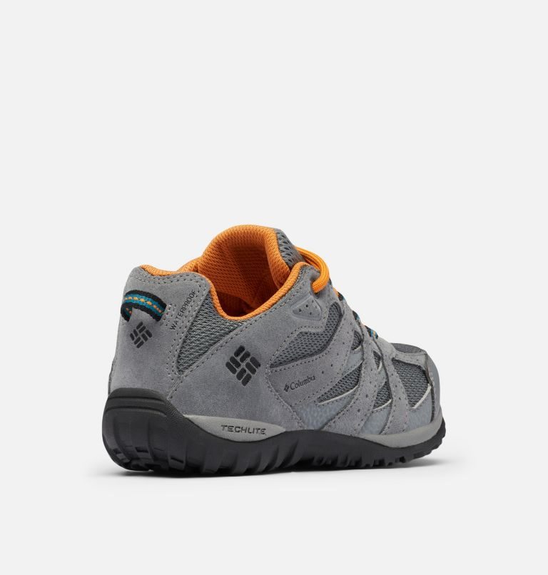 Kids' Columbia Redmond Waterproof Sneakers Light Grey | CA-R4L06