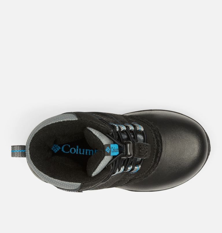 Kids' Columbia Rope Tow Waterproof Boots Black | CA-K1A43