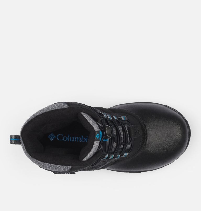 Kids' Columbia Rope Tow Waterproof Boots Black | CA-V0C1L
