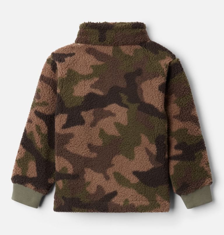Kids' Columbia Rugged Ridge II Full Zip Sherpa Jackets Camo | CA-T8L1A
