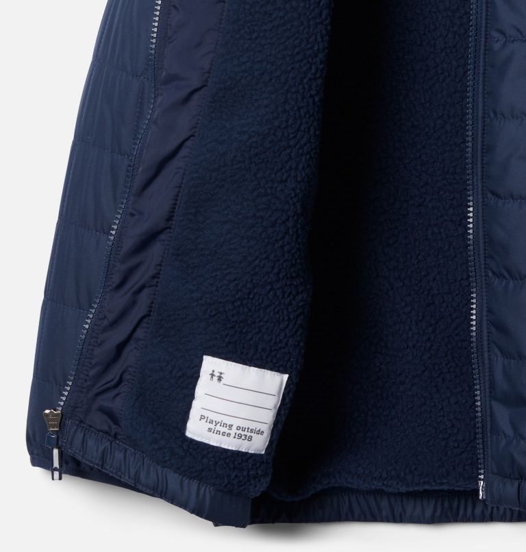 Kids' Columbia Rugged Ridge Sherpa Lined Jackets Navy | CA-G1L30