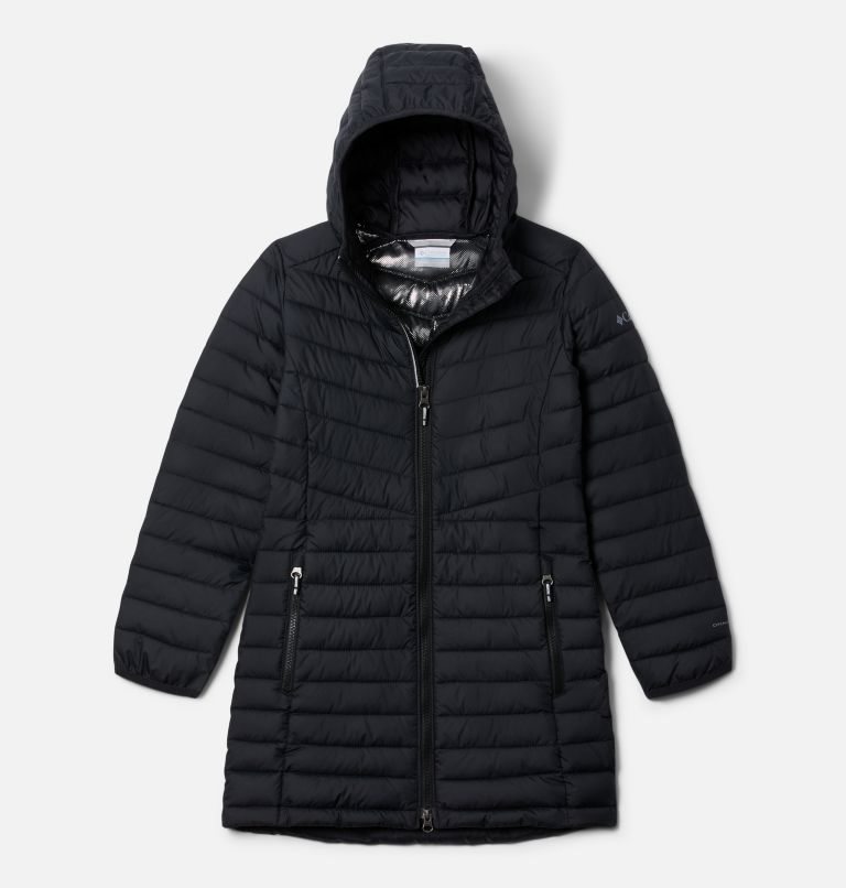 Kids\' Columbia Slope Edge Mid Jackets Black | CA-BL316