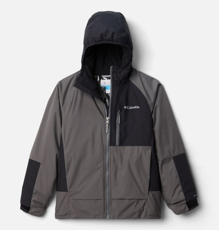 Kids\' Columbia Snow Problem Jackets Grey / Black | CA-NC10A