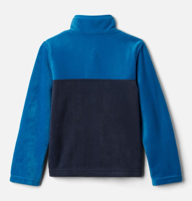 Kids' Columbia Steens Mountain 1/4 Snap Fleece Sweatshirts Navy | CA-J4A15