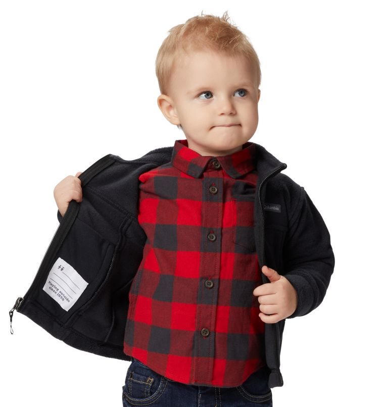 Kids' Columbia Steens Mountain II Fleece Jackets Black | CA-B513L