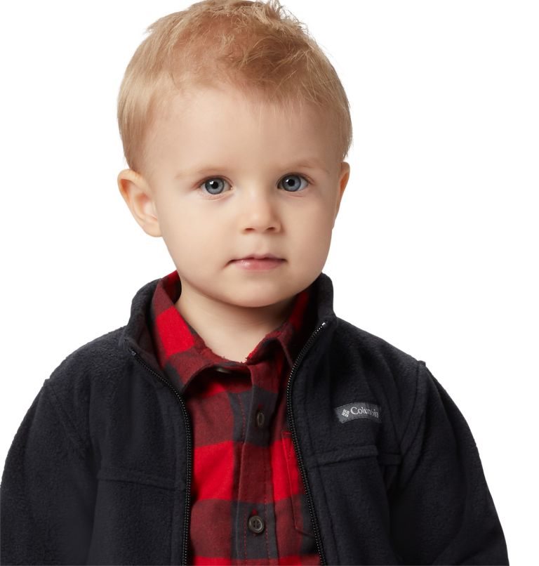 Kids' Columbia Steens Mountain II Fleece Jackets Black | CA-B513L