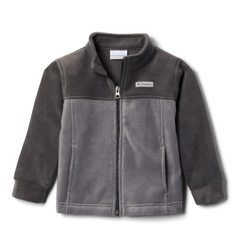 Kids\' Columbia Steens Mountain II Fleece Jackets Grey | CA-C43LA