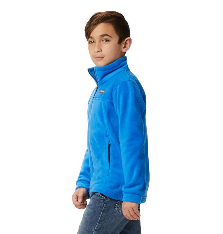 Kids' Columbia Steens Mountain II Fleece Jackets Blue | CA-CA3L1
