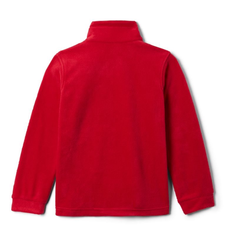Kids' Columbia Steens Mountain II Fleece Jackets Red | CA-JL481