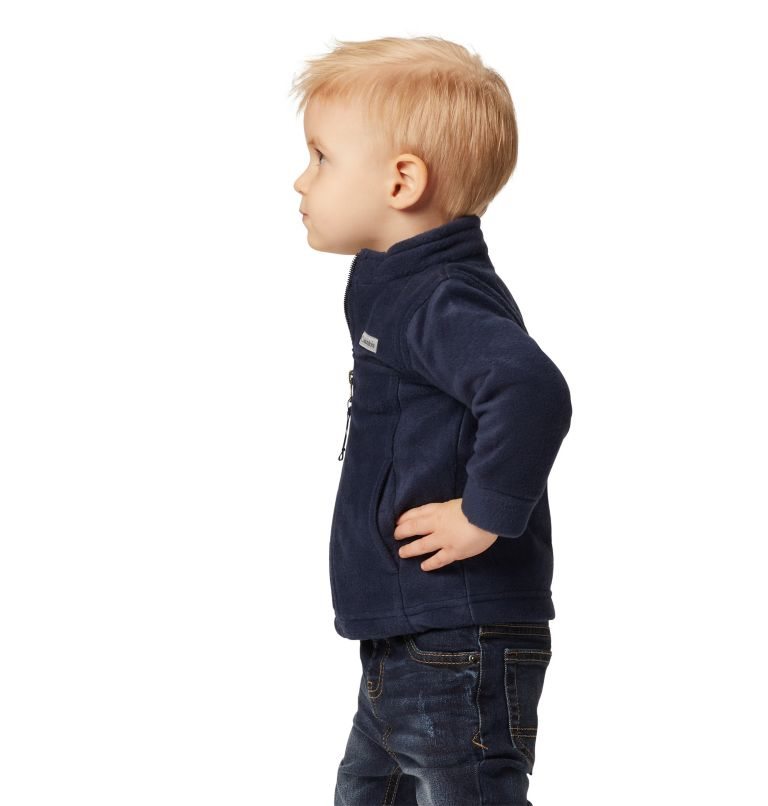 Kids' Columbia Steens Mountain II Fleece Jackets Navy | CA-PL483