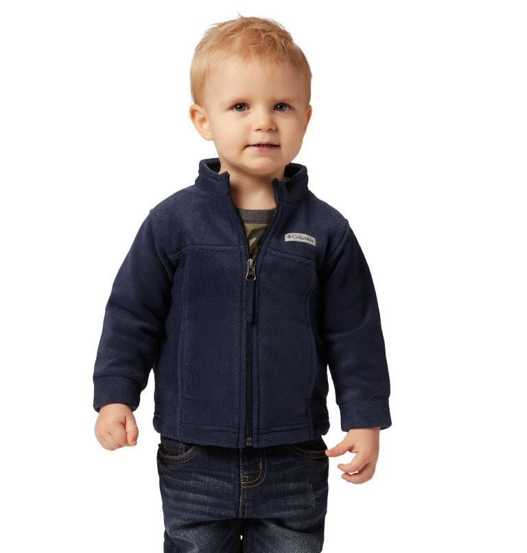 Kids\' Columbia Steens Mountain II Fleece Jackets Navy | CA-PL483