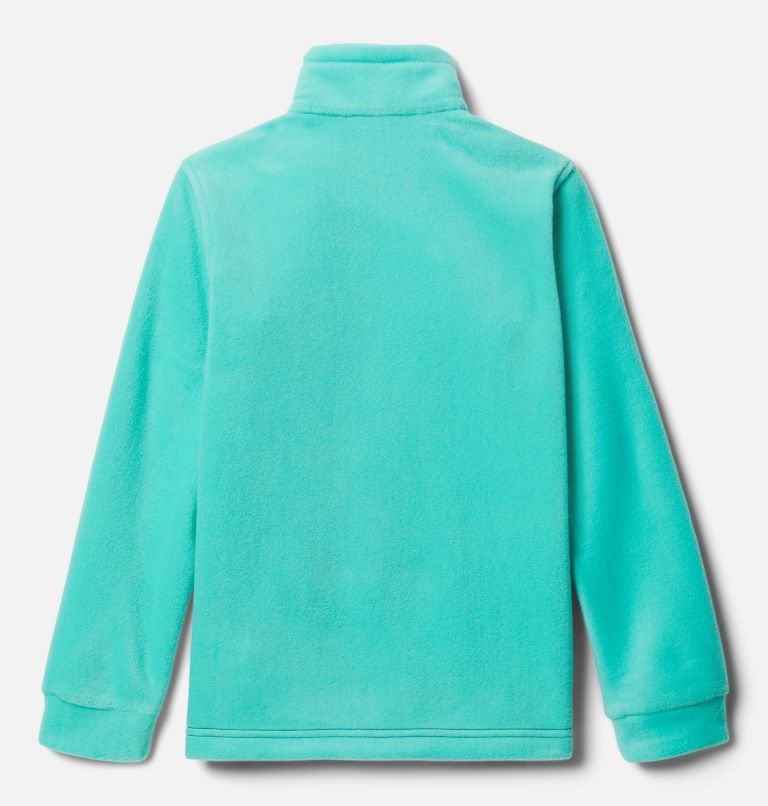 Kids' Columbia Steens Mountain II Fleece Jackets Turquoise / Navy | CA-T04A3