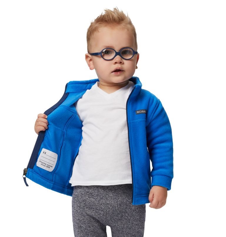 Kids' Columbia Steens Mountain II Fleece Jackets Blue | CA-V0CA8