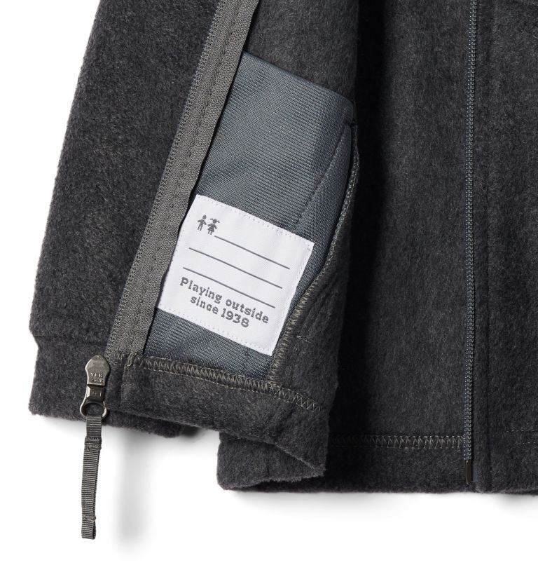 Kids' Columbia Steens Mountain II Fleece Jackets Black | CA-Z43LA