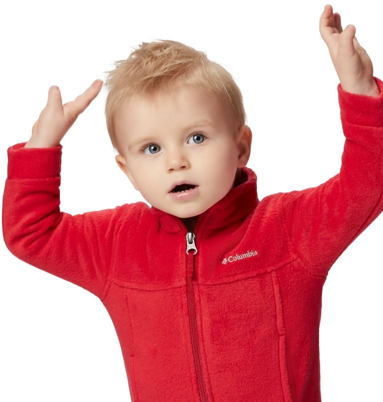 Kids' Columbia Steens Mountain II Fleece Jackets Red | CA-Z6403
