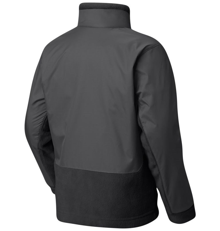 Kids' Columbia Steens Mountain Overlay Fleece Jackets Black | CA-MC563