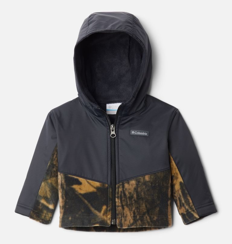 Kids\' Columbia Steens Mountain Overlay Hooded Jackets Black | CA-WL153