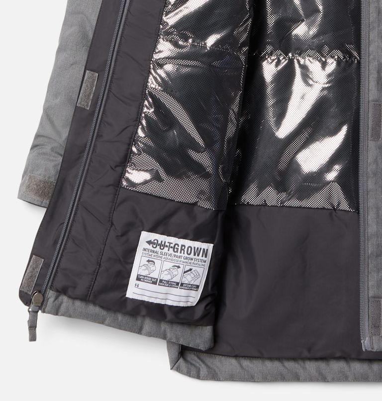 Kids' Columbia Suttle Mountain Long Insulated Jackets Grey | CA-HC438