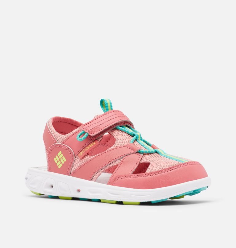 Kids' Columbia Techsun Wave Sandals Coral | CA-X0A48