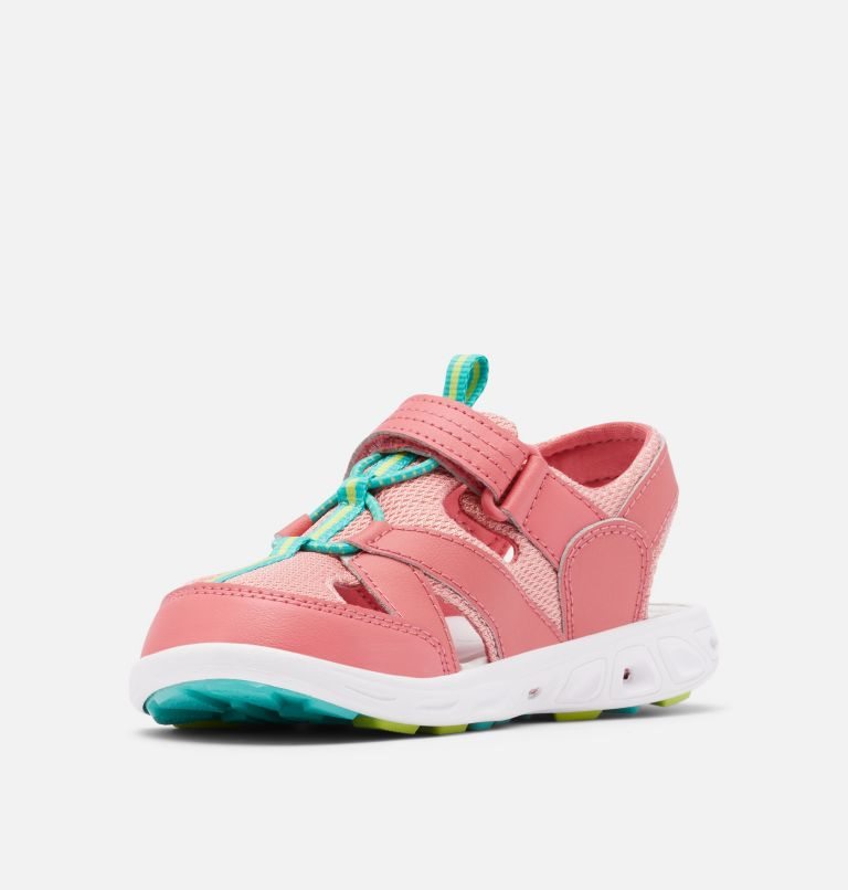 Kids' Columbia Techsun Wave Sandals Coral | CA-X0A48