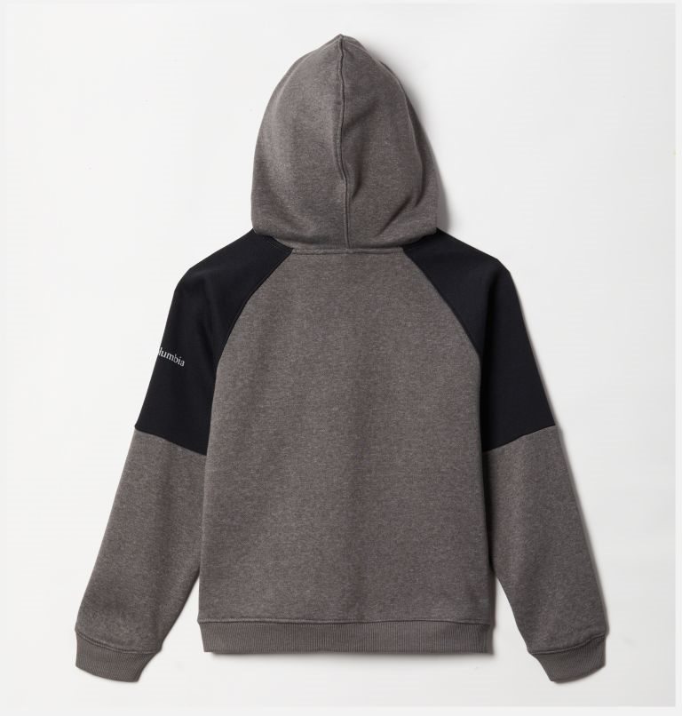 Kids' Columbia Trek Full Zip Hoodie Dark Grey | CA-Z041C