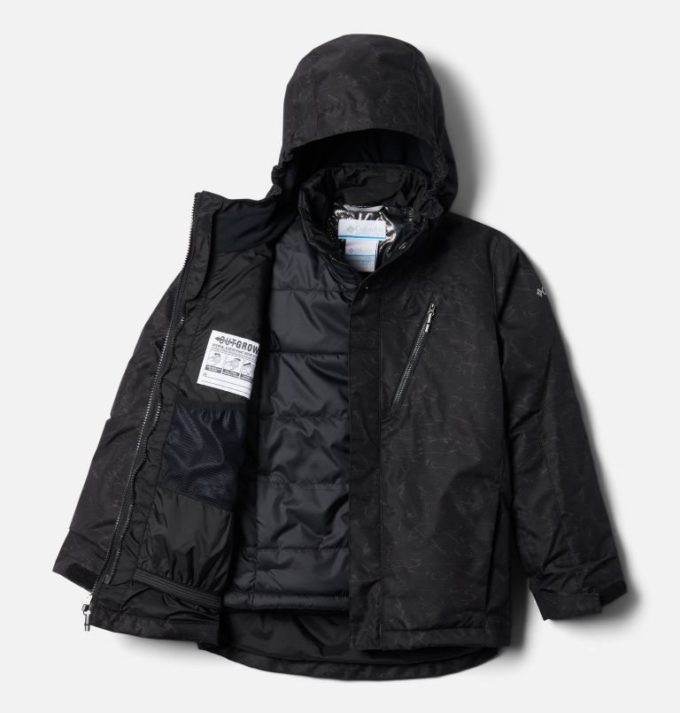 Kids' Columbia Whirlibird II Interchange Jackets Black | CA-KL1A3