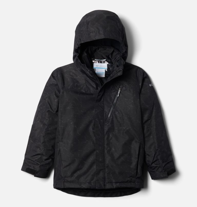 Kids\' Columbia Whirlibird II Interchange Jackets Black | CA-KL1A3