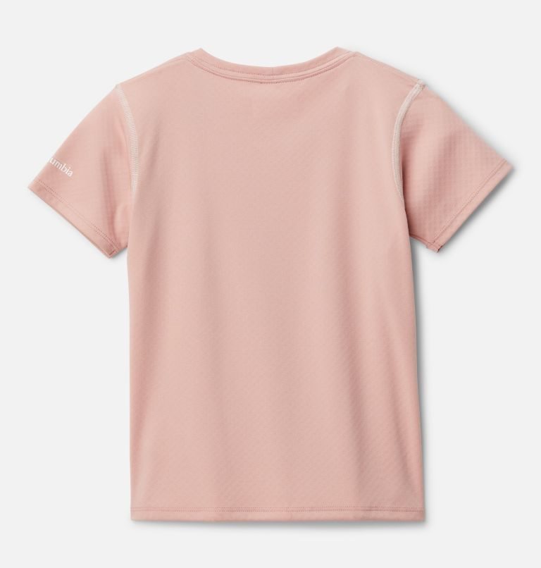 Kids' Columbia Zero Rules Short Sleeve Graphic T Shirts Pink | CA-IA08L