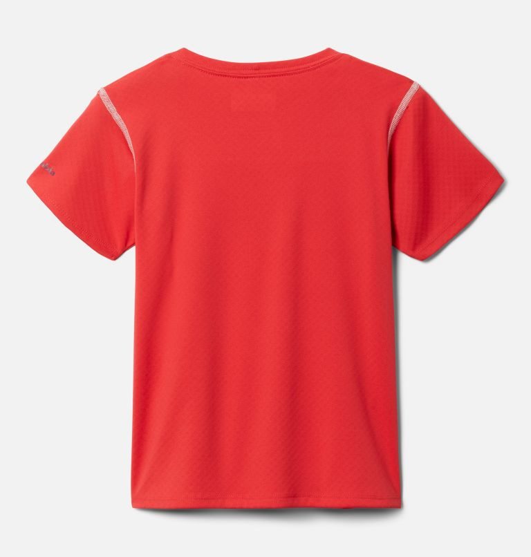 Kids' Columbia Zero Rules Short Sleeve Graphic T Shirts Red | CA-KC316