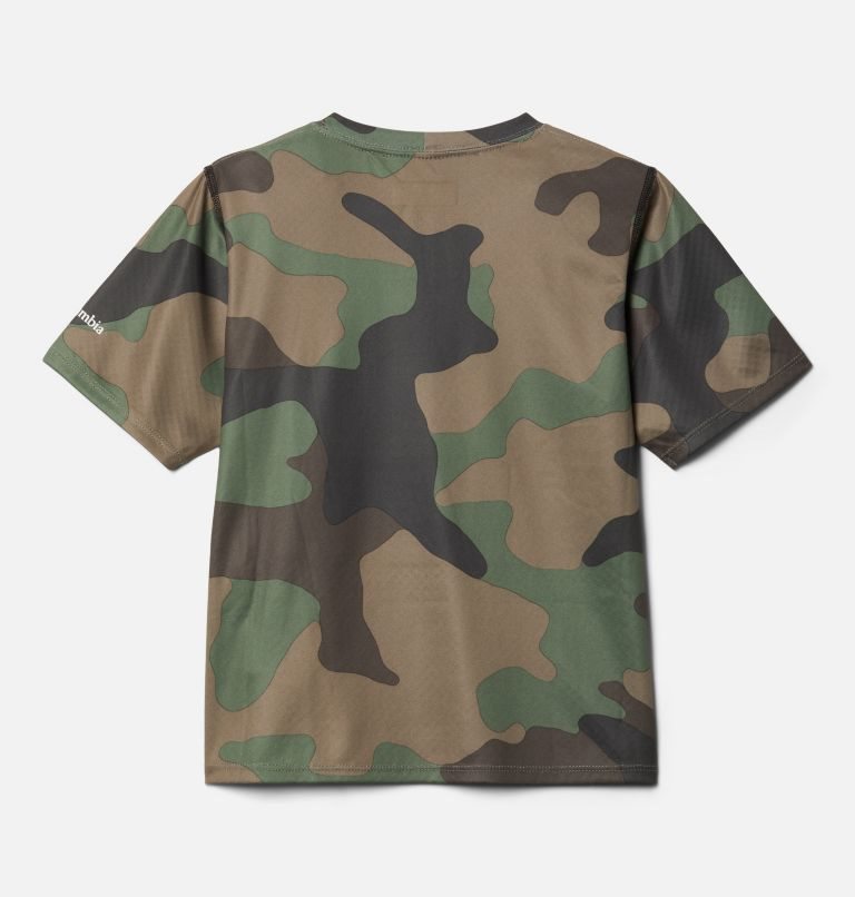 Kids' Columbia Zero Rules Short Sleeve Graphic T Shirts Camo | CA-ZA60L