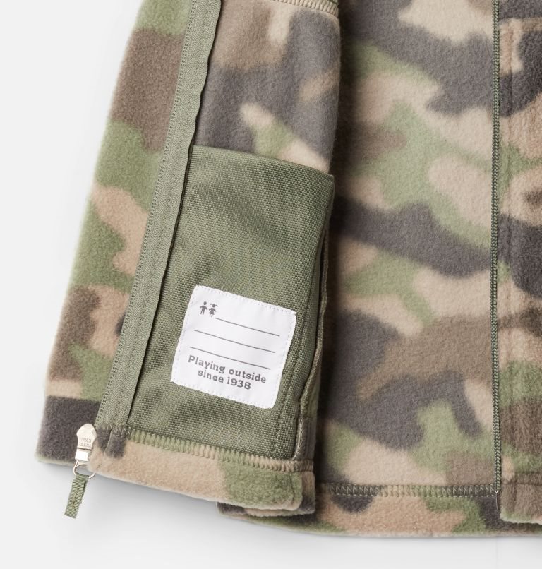 Kids' Columbia Zing III Fleece Jackets Camo | CA-TC4L1