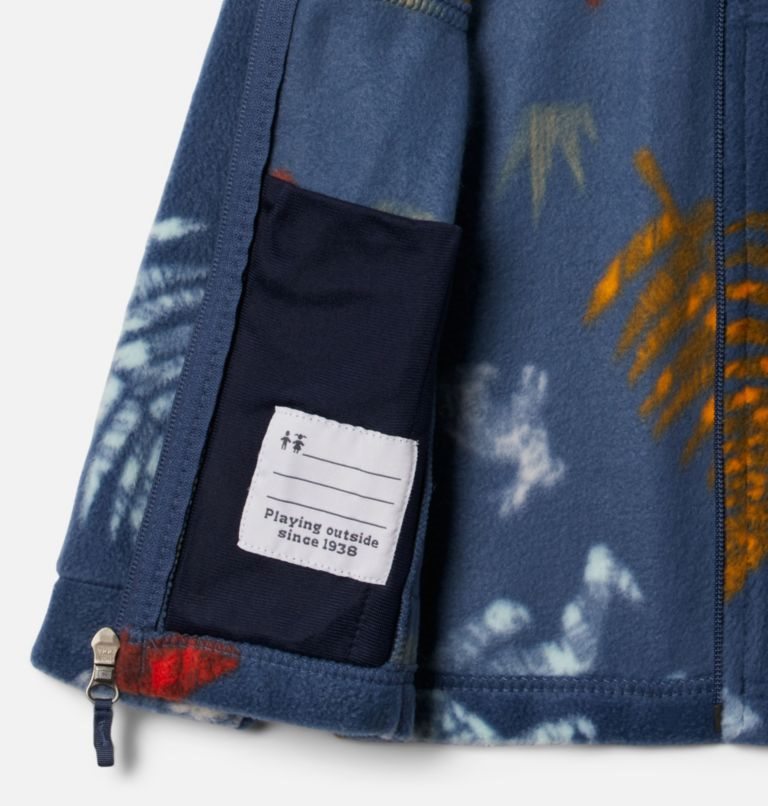 Kids' Columbia Zing III Fleece Jackets Navy | CA-ICLA0