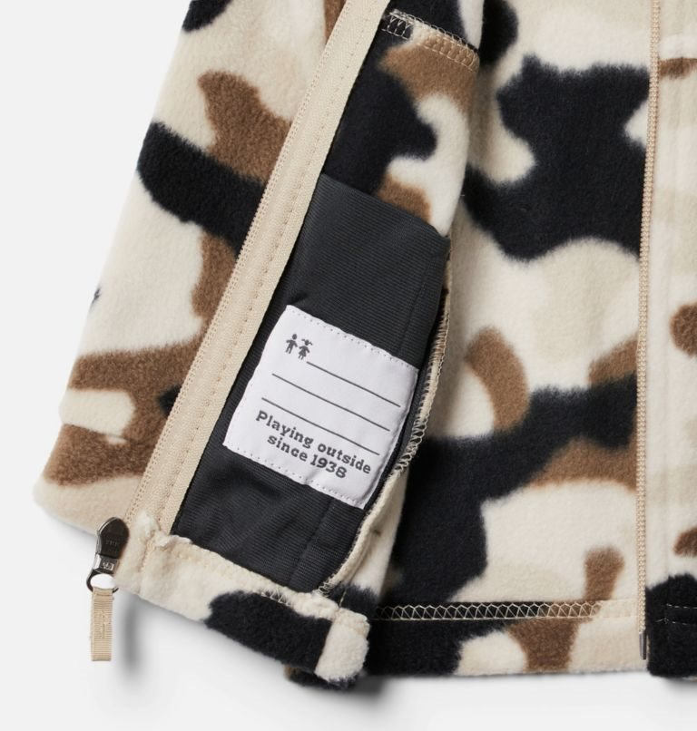 Kids' Columbia Zing III Printed Fleece Jackets Camo | CA-D06L5