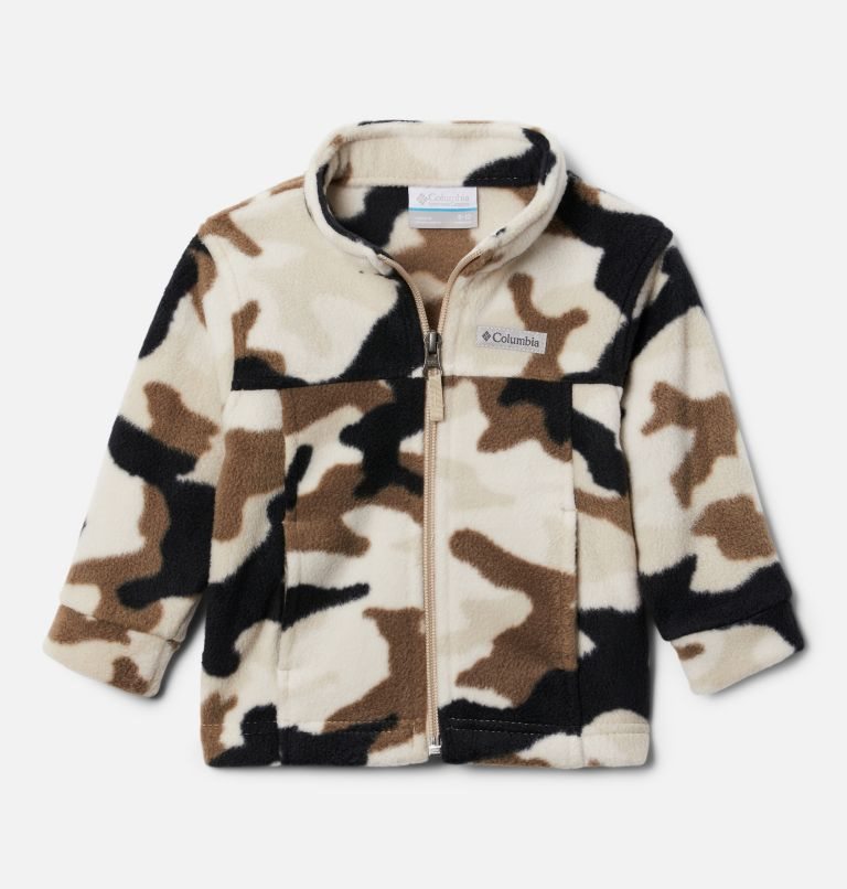 Kids\' Columbia Zing III Printed Fleece Jackets Camo | CA-D06L5