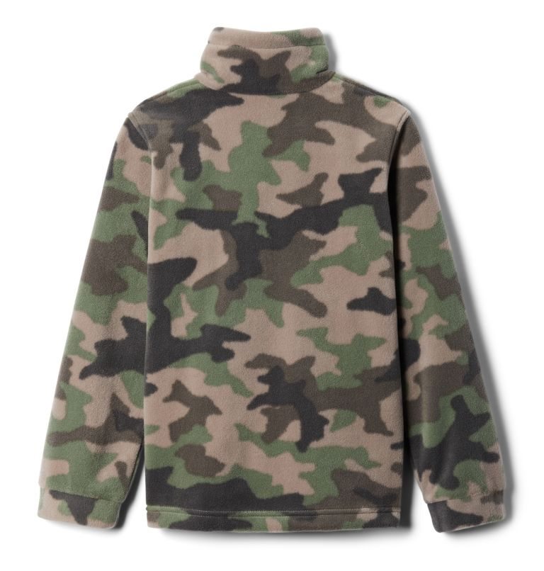 Kids' Columbia Zing III Printed Fleece Jackets Camo | CA-OC54A