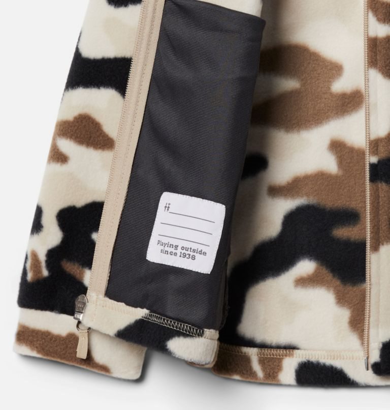 Kids' Columbia Zing III Printed Fleece Jackets Camo | CA-P0451