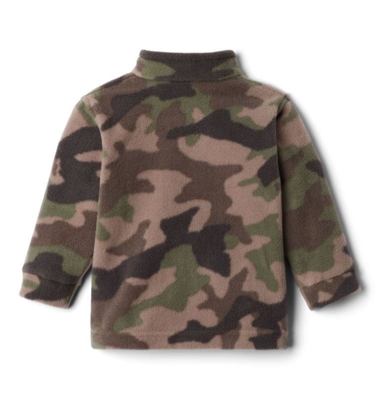 Kids' Columbia Zing III Printed Fleece Jackets Camo | CA-ZL543